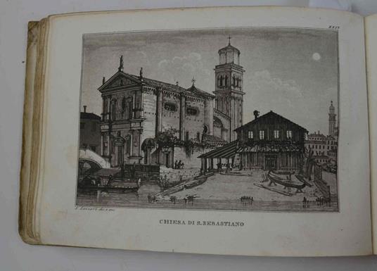 Itinerario interno e delle isole della città di Venezia... Terza edizione - copertina