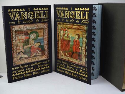 I Vangeli con le tavole di Zillis... testo latino nella edizione critica oxoniense di I. Wordsworth e H. White. Traduzione italiana di Noccolò Tommaseo - copertina