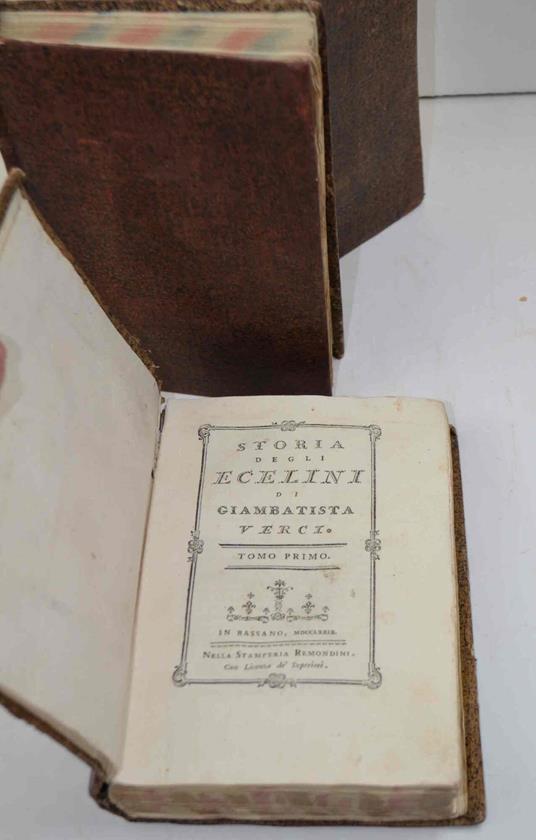 Storia degli Ecelini.. - copertina