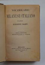 Vocabolario milanese-italiano… Terza edizione accresciuta e rifusa