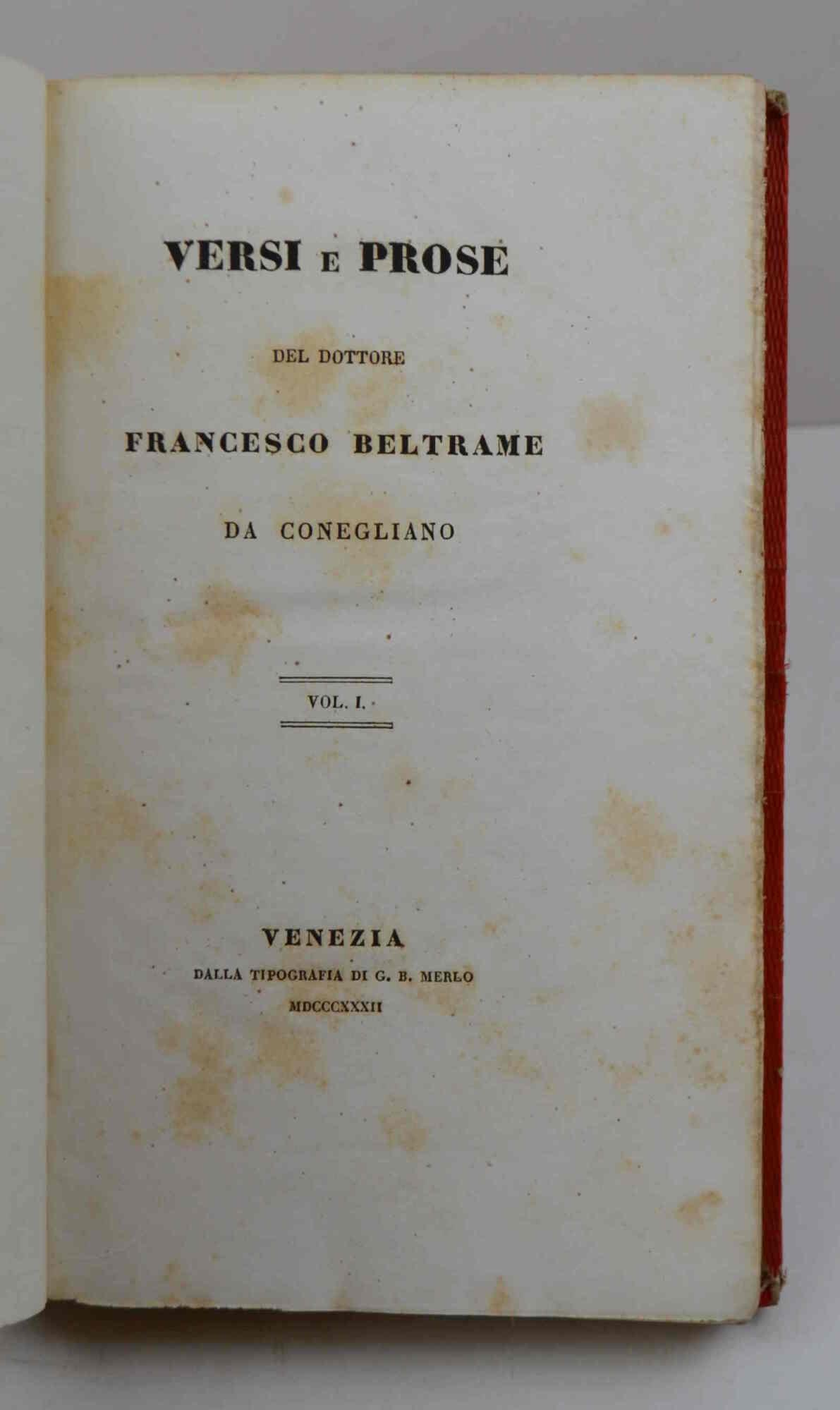 Studio bibliografico Benacense