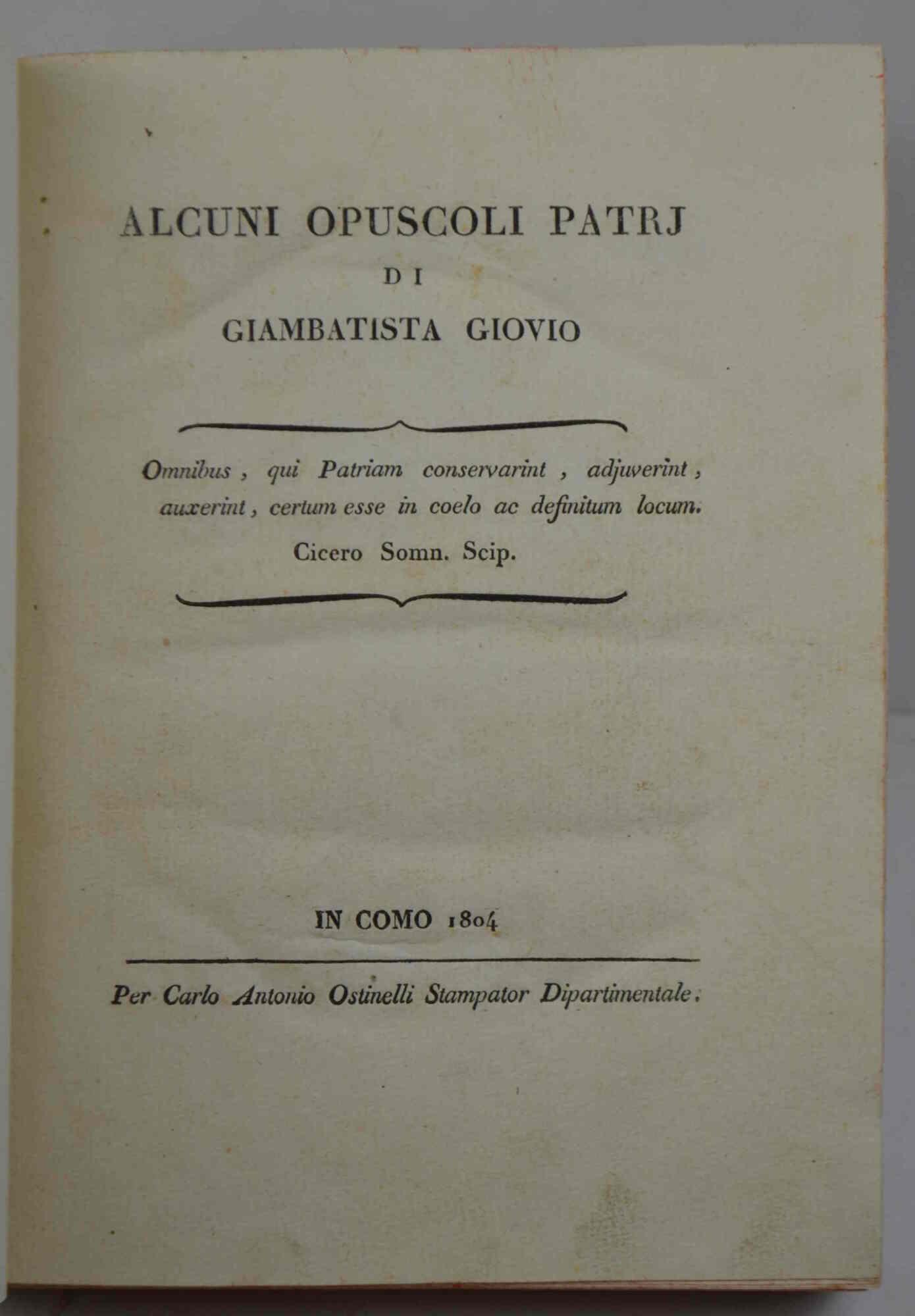 Alcuni opuscoli patrj