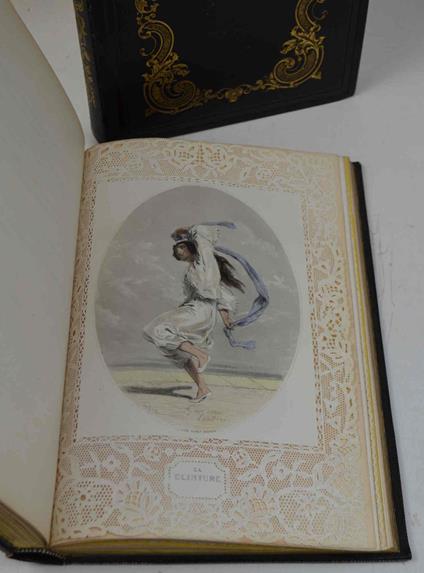 Perles et Parures. Les Joyaux. Fantasie par Gavarni. Texte par Méry. Minéralogie des dames par le C.te Foelix. Insieme a: Les Parures. Fantaisie par Gavarni. Texte par Méry. Histoire de la Mode par le C.te Foelix - copertina