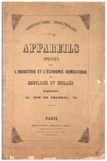 Constructions industrielles. Appareils speciaux pour l'industrie et l'économie domestique