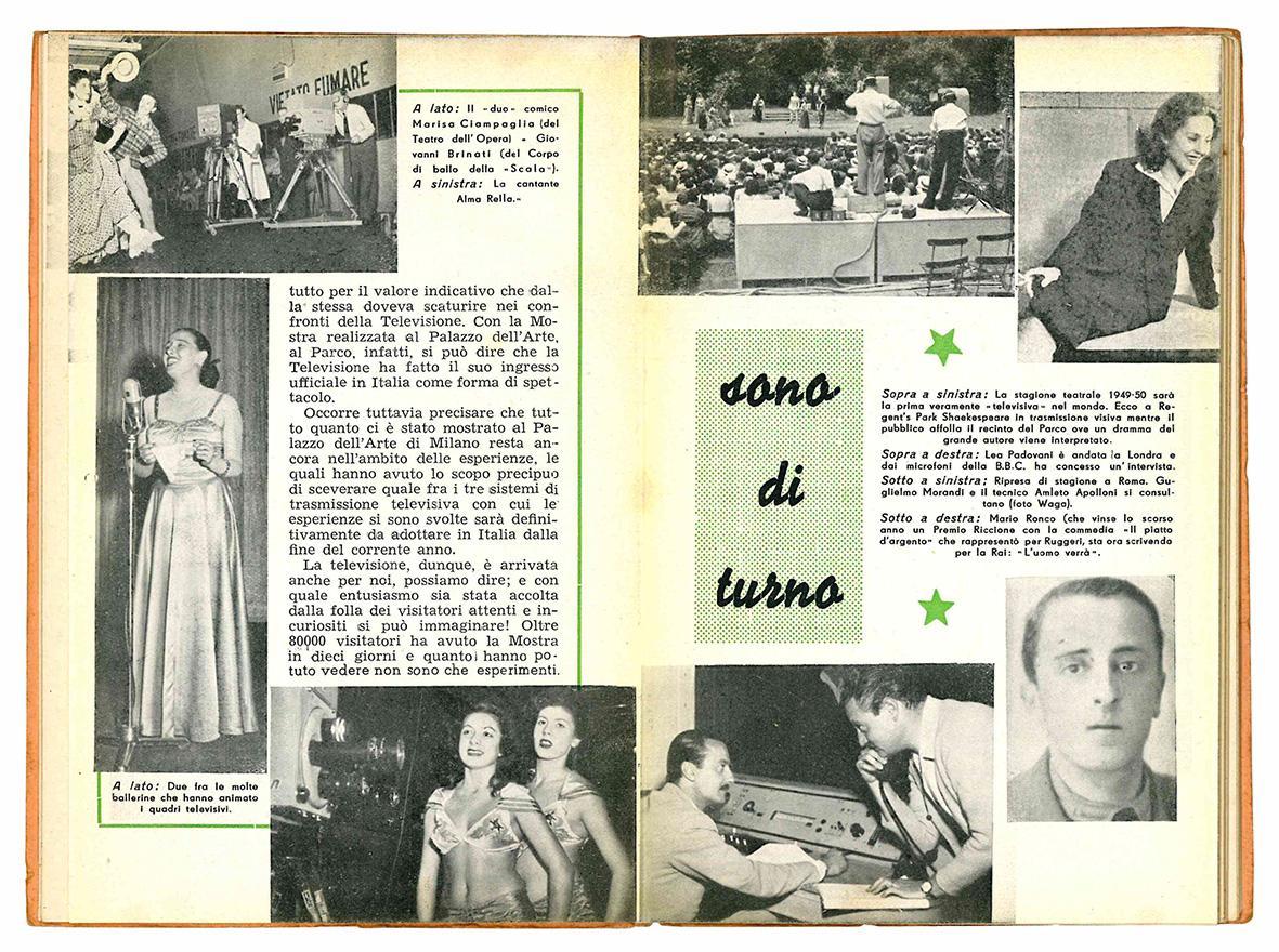 Lotto di otto numeri del periodico "Repertorio. Rassegna quindicinale di radiocommedie". Anno I numeri 3-7 e 11-13