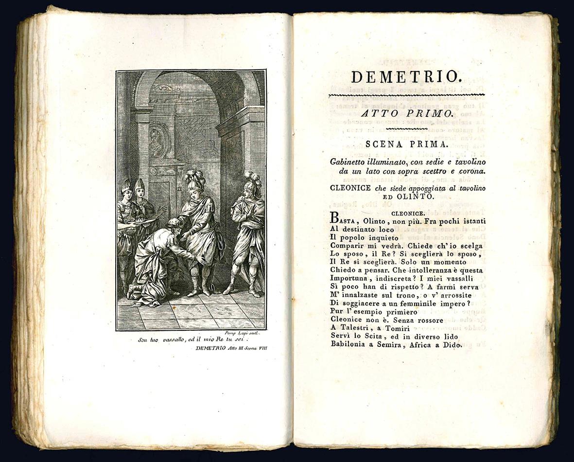 Opere di Pietro Metastasio. Volume primo (-decimosecondo)