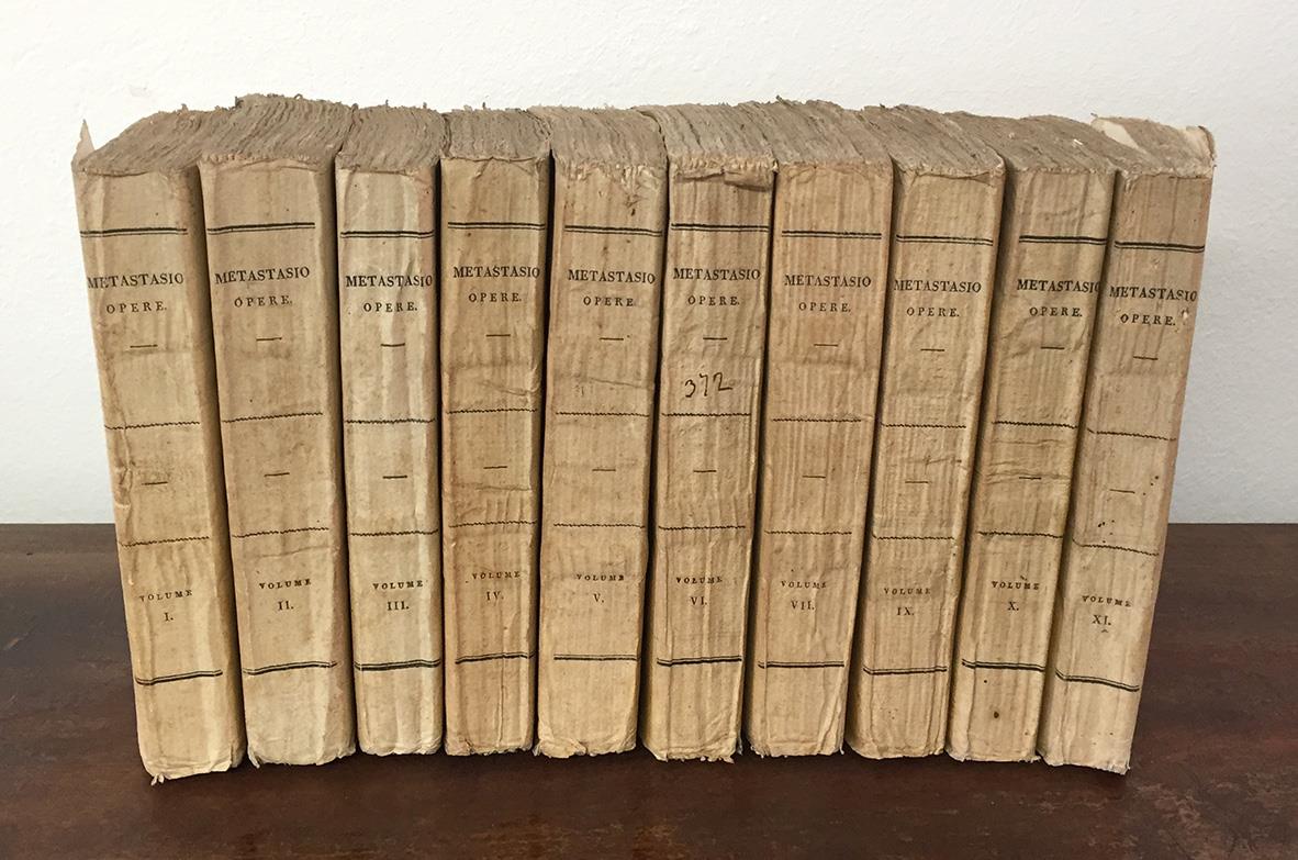 Opere di Pietro Metastasio. Volume primo (-decimosecondo)