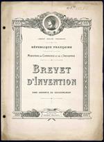 Brevet d'invention. Grille de suretè. Republique francaise. Ministere du commerce et de l'industrie. Brevet d'invention sans garantie du gouvernement