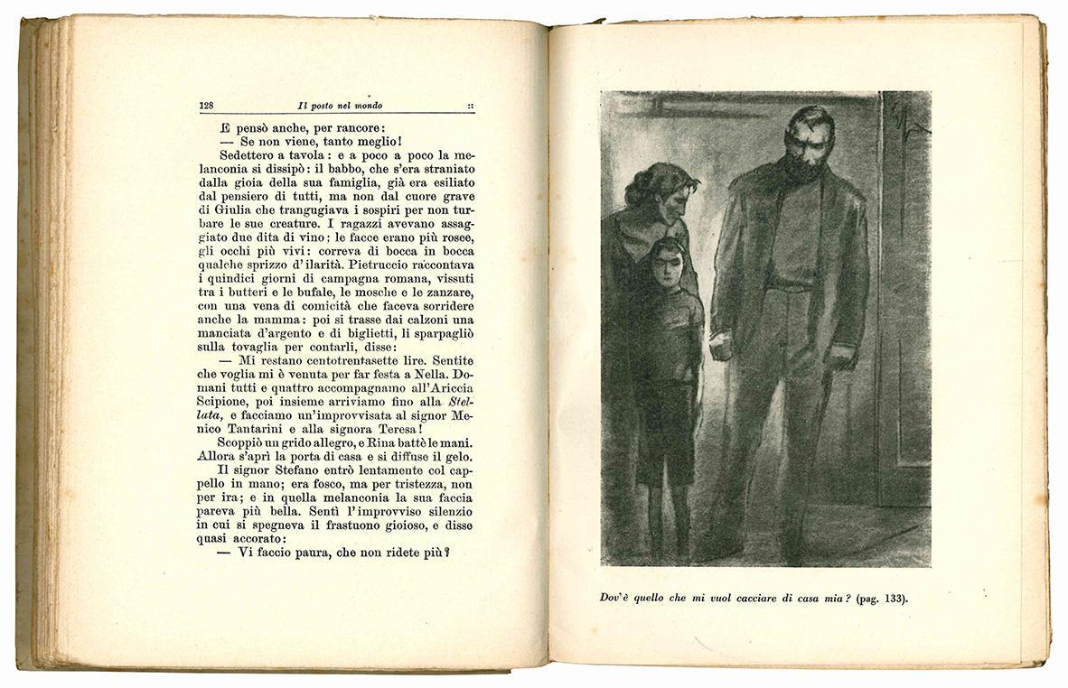 Il posto nel mondo. Romanzo. Nuova edizione illustrata per la gioventù da Enrico Sacchetti