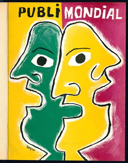 Publimondial. Revue internationale des arts graphiques et des techniques publicitaires. Nn°12, 13, 14 - Alfred Girardclos - copertina