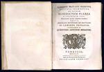 Lamindi Pritanii redivivi Epistola paraenetica ad patrem Benedictum Plazza e Societate Jesu, censorem minus aequum libelli della regolata devozione de'cristiani di Lamindo Pritanio, videlicet di Ludovico Antonio Muratori
