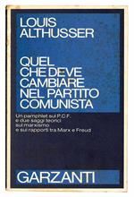 Quel che deve cambiare nel Partito Comunista