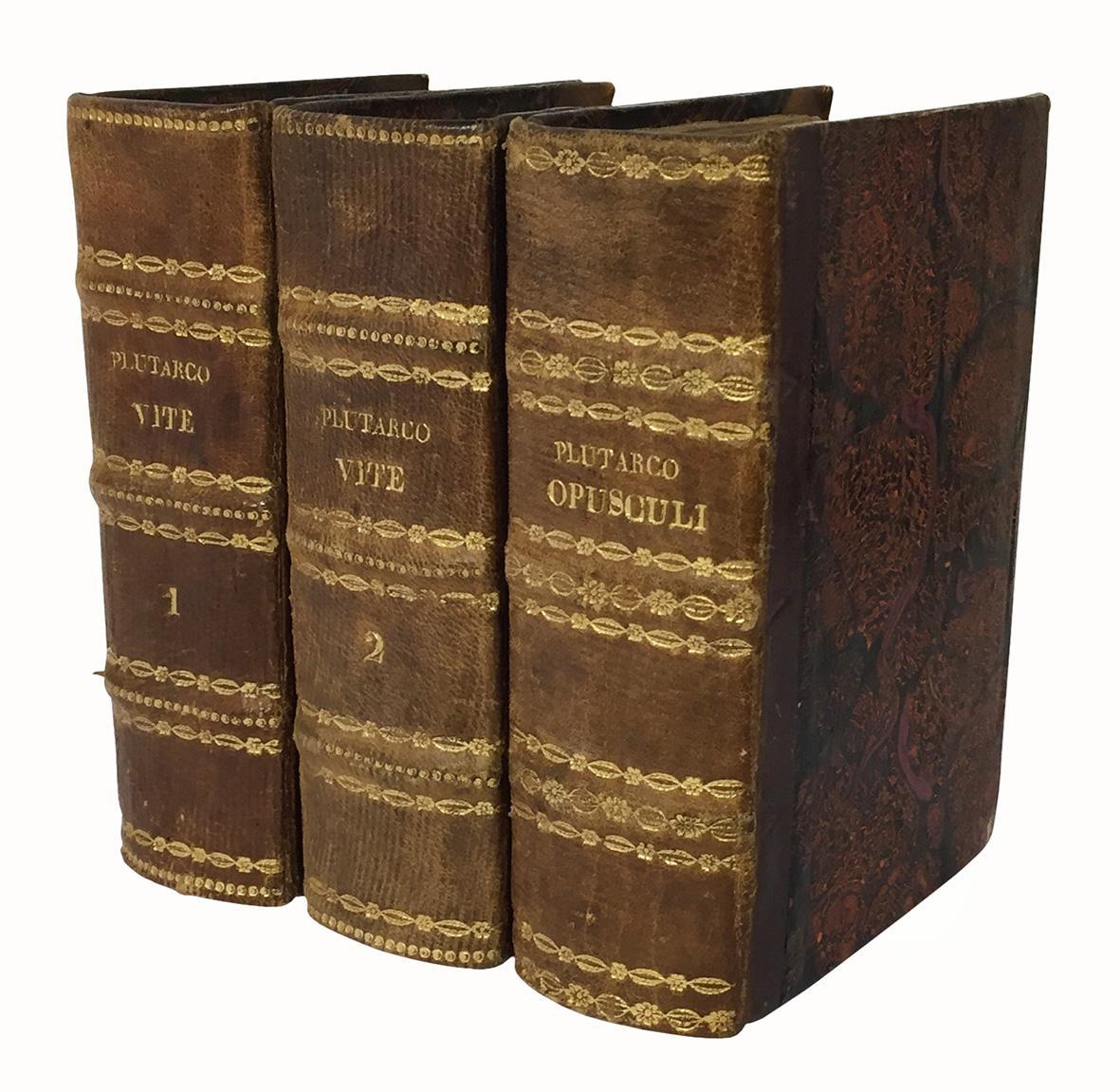 La prima [-seconda] parte delle vite di Plutarcho di greco in latino & di latino in volgare tradotte. Nouamente da molti errori corrette & con le sue historie ristampate