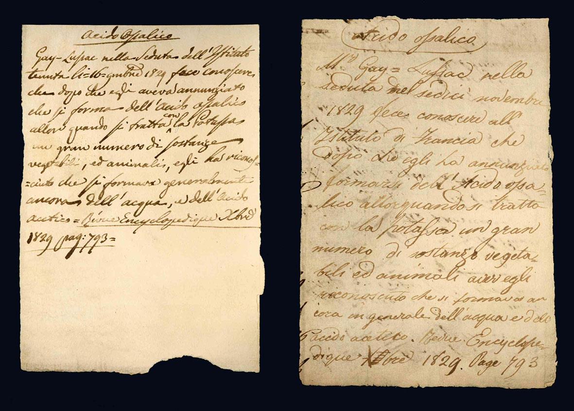 L.P. [PELLI FABBRONI, Leopoldo?]. Corrispondenza. (Estratto dell'Antologia N^ LX). Ornatissimo sig. Direttore dell'Antologia