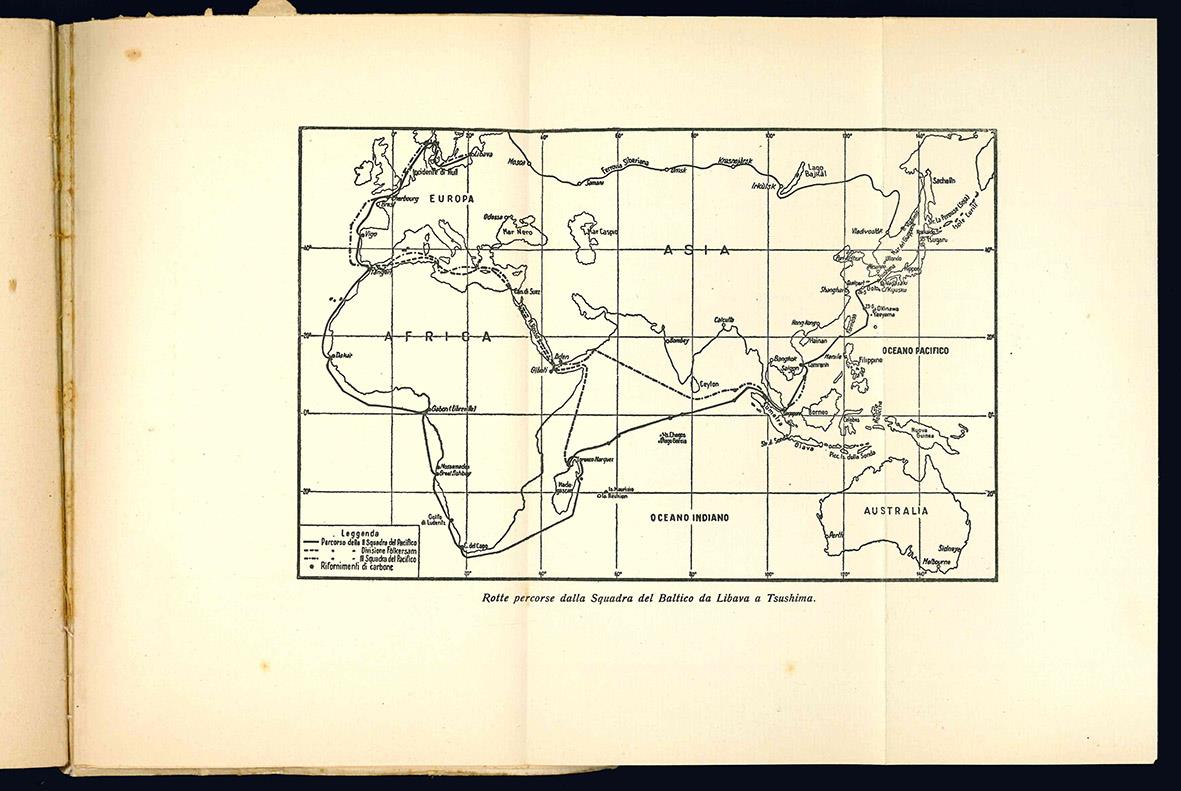 Tsushima. Il romanzo di una guerra navale. Traduzione dal tedesco dell'ammiraglio di squadra Wladimiro Pini compiuta sotto gli auspici dell'Ufficio Storico della R. Marina. IV edizione
