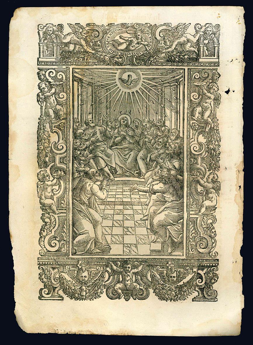 Incisioni in legno a piena pagina tratte da libri liturgici del Cinquecento e del Seicento