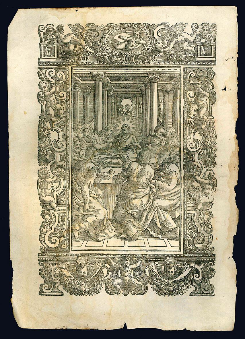 Incisioni in legno a piena pagina tratte da libri liturgici del Cinquecento e del Seicento