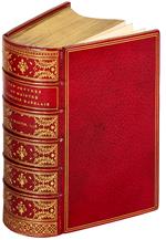 Les oeuvres de Me François Rabelais, docteur en médecine. Contenant cinq livres de la vie, faictz et dits héroïques de Gargantua et de son fils Pantagruel. Plus, la Prognostication Pantagrueline avec l'Oracle de la Dive Bacbuc et le mot de la Bouteil