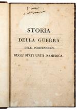 Storia della guerra dell'indipendenza degli Stati Uniti d'America