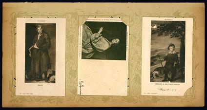 Lotto di 33 cartoline raffiguranti personaggi illustri - Ritratti Di Personaggi Illustri - copertina