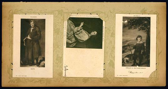 Lotto di 33 cartoline raffiguranti personaggi illustri - Ritratti Di Personaggi Illustri - copertina