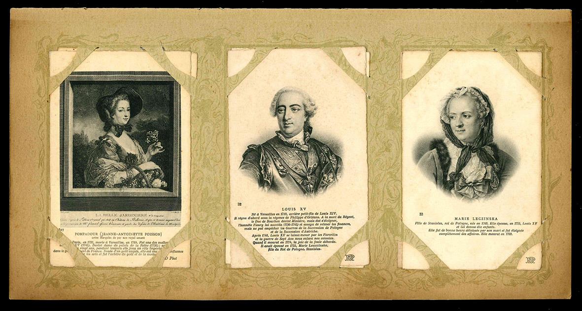 Lotto di 33 cartoline raffiguranti personaggi illustri