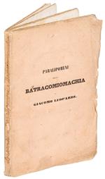 Paralipomeni della Batracomiomachia di Giacomo Leopardi