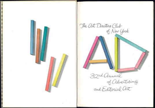 32nd Annual of Advertising and Editorial Art - Art Directors Club New York - copertina