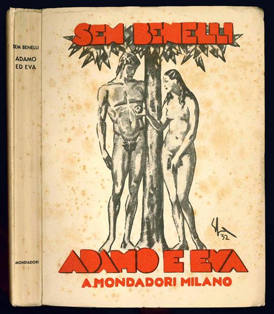Adamo ed Eva. Commedia fantastica in tre atti - Sem Benelli - copertina