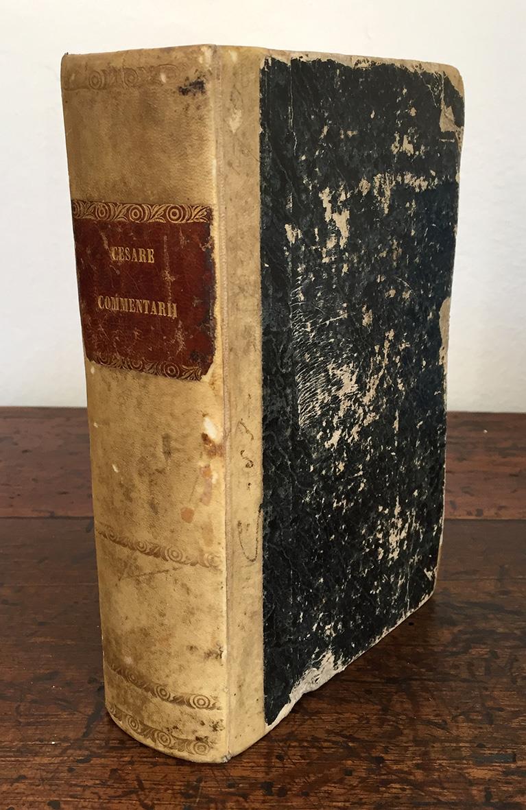 I Commentarii della guerra gallica e civile di C. Giulio Cesare con note italiane compilate da Enrico Bindi. Seconda edizione aumentata e corretta