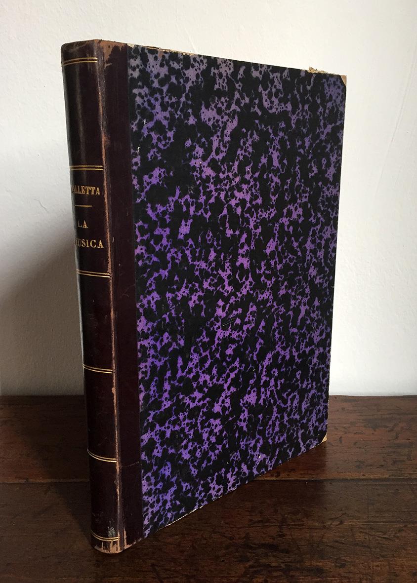 La Musica di Ippolito Valletta. Musica comica e coreografica di A. Soffredini. (Il secolo XIX nella vita e nella cultura dei popoli)