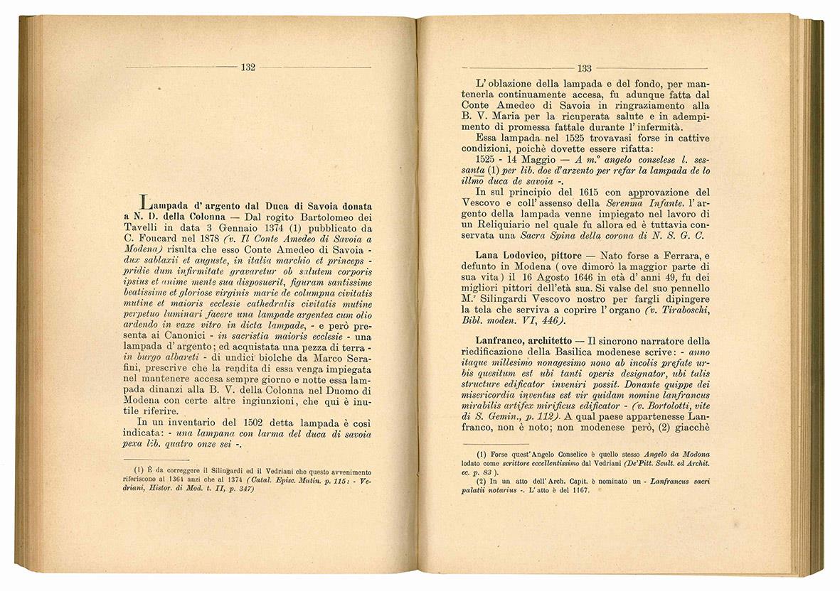 Notizie storiche ed artistiche del Duomo di Modena raccolte ed ordinate dal can. Antonio Dondi coll'elenco dei codici capitolari in appendice