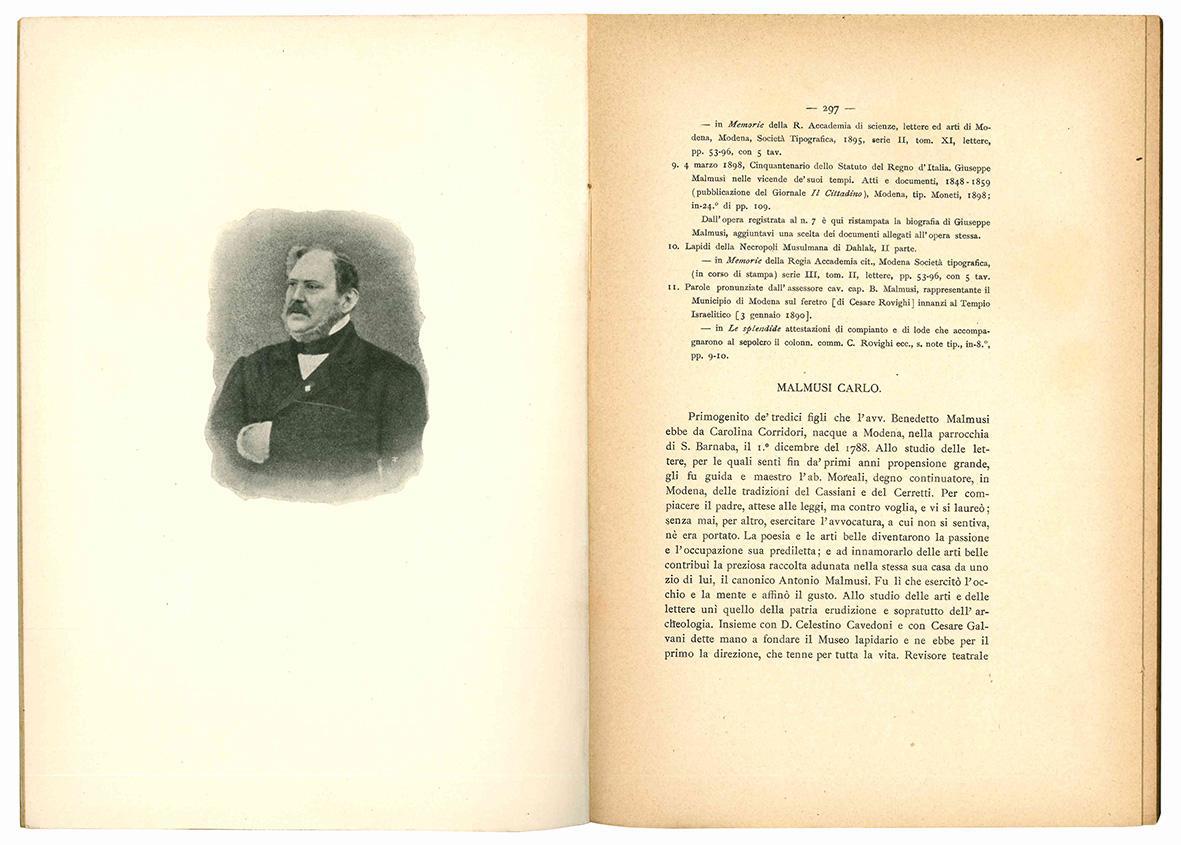 Atti e memorie della R. Deputazione di storia patria per le provincie modenesi. Serie IV - Volume X. Pubblicato per festeggiare il XL.mo anniversario della deputazione [-Continuazione del volume X e ultimo della serie IV]