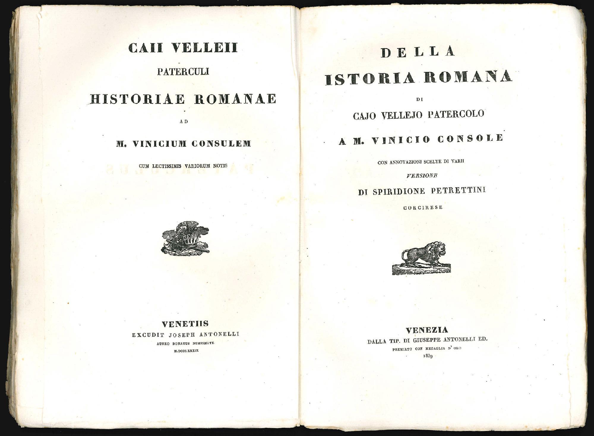 Cornelii Nepotis opera cum lectissimis variorum notis quibus suas adjecerunt El. Johanneau et J. Mangeart - Le vite degli eccellenti comandanti di Cornelio Nipote traduzione di Pier Domenico Soresi riveduta da A. R (Biblioteca degli scrittori latini