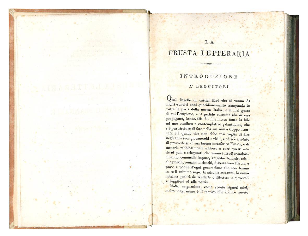 Opere di Giuseppe Baretti scritte in lingua italiana tomo primo [-settimo]