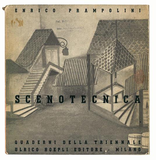 Scenotecnica - Enrico Prampolini - copertina