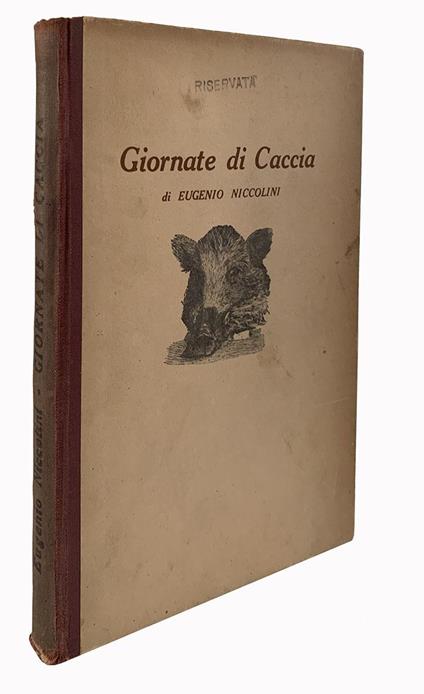 Giornate di Caccia - Eugenio Niccolini - copertina
