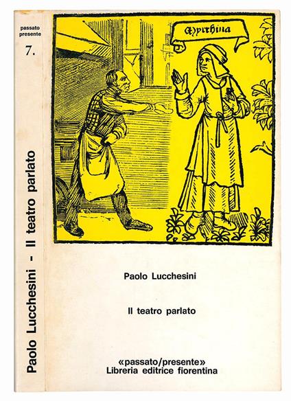 Il teatro parlato - Paolo Lucchesini - copertina