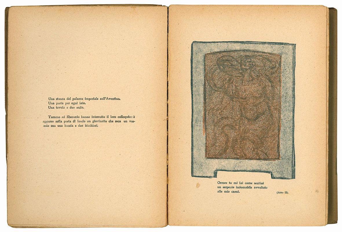 Le nozze dei centauri. Poema drammatico in quattro atti. Con disegni di Rubaldo Merello. 5° impressione (11° a 13° migliaio)