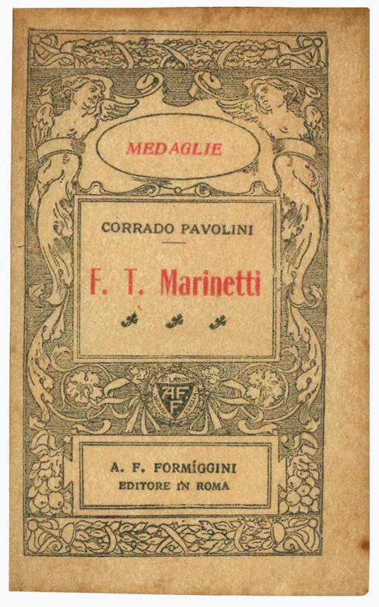 F. T. Marinetti - Corrado Pavolini - copertina