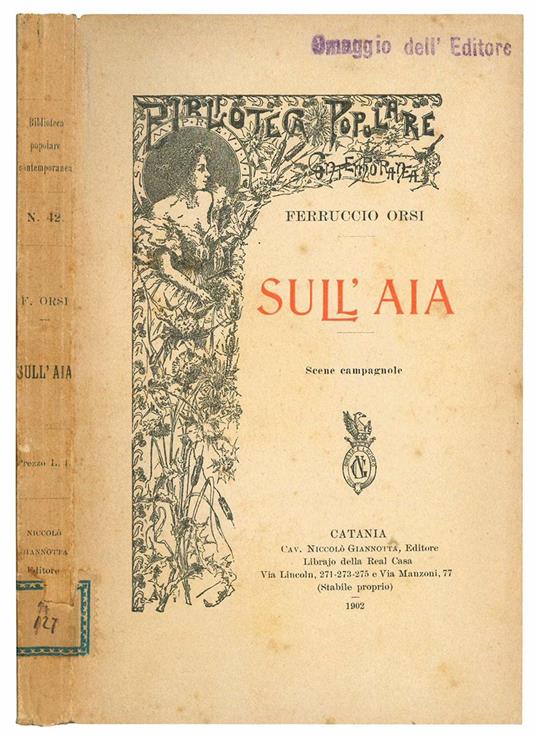 Sull'aia. Scene campagnole - Ferruccio Orsi - copertina