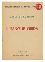 Il sangue grida