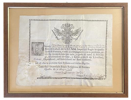 Il Capo Maestro Camerale Gio: Benetti Moretti Capo degli Operai e Guardie da Fuoco di questo Ducale Palazzo.. - copertina