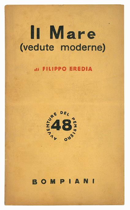 Il Mare (vedute moderne) - Filippo Eredia - copertina