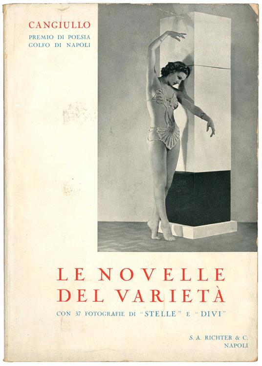 Le novelle del varietà. Con 37 fotografie di "Stelle" e "Divi" - Francesco Cangiullo - copertina