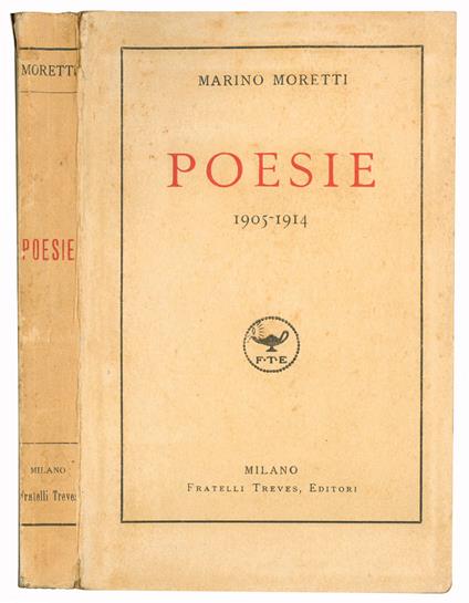 Poesie 1905-1914. Terzo migliaio - Marino Moretti - copertina