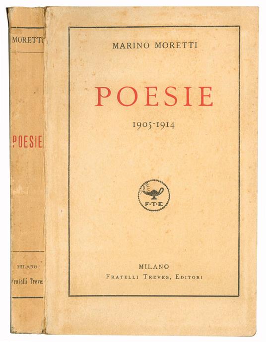 Poesie 1905-1914. Terzo migliaio - Marino Moretti - copertina