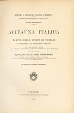 Avifauna italica. Elenco delle specie di uccelli stazionarie o di passaggio in Italia