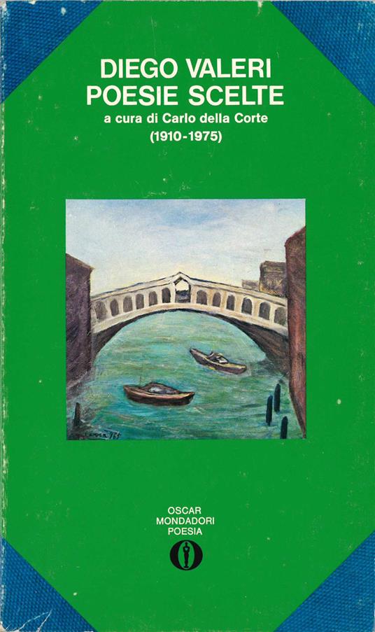 Poesie Scelte a cura di Carlo Corte (1910-1975) - Diego Valeri - copertina