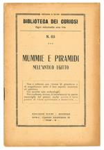 Mummie e piramidi nell'antico Egitto